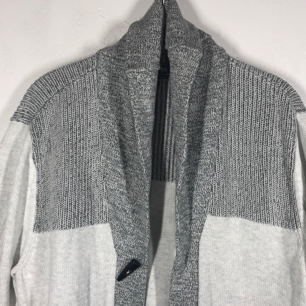 Express Cardigan With Toggle Buttons Size Large - image 2